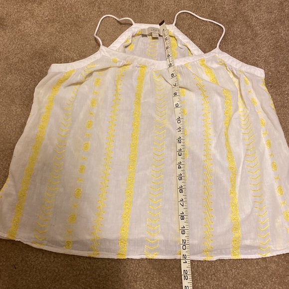 ❤️2 for $10 LOFT Loose Fitting Summer Top - Picture 6 of 8